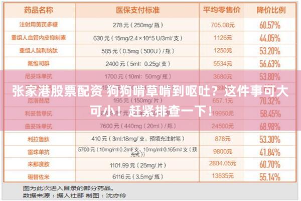 张家港股票配资 狗狗啃草啃到呕吐？这件事可大可小！赶紧排查一下！