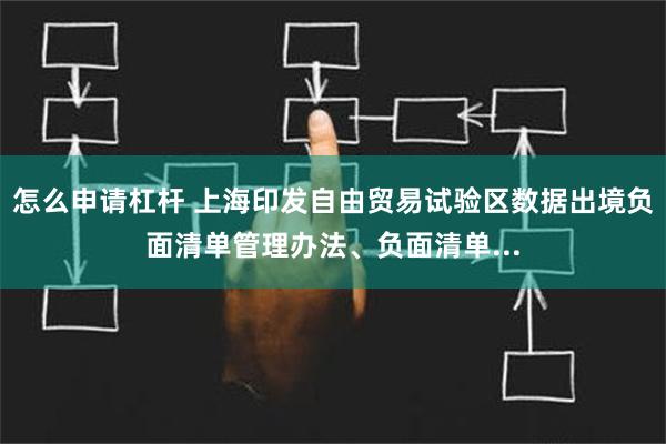 怎么申请杠杆 上海印发自由贸易试验区数据出境负面清单管理办法、负面清单...